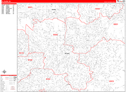 Red Line Map Example